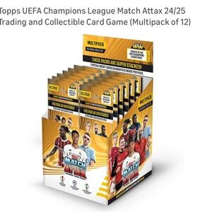 Topps UEFA Match Attax Multipack 12 pks